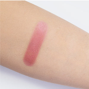 EO-04 Pinky Coral Rose Lipstick Arm Swatch