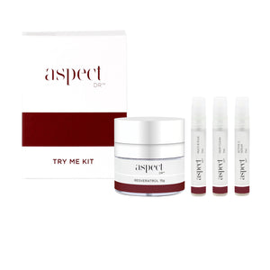 Try Me Kit Aspect Dr with products
